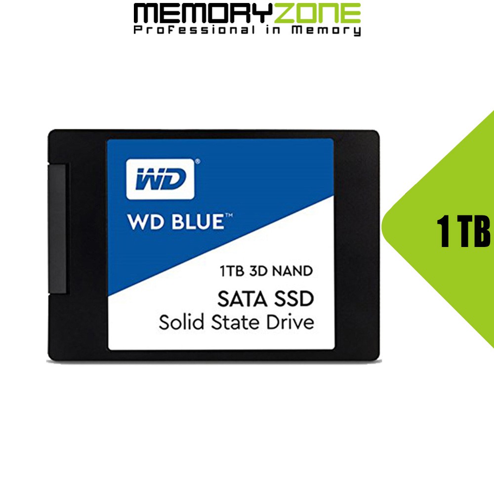  Ổ cứng SSD Western Digital Blue 3D-NAND SATA III 1TB WDS100T2B0A