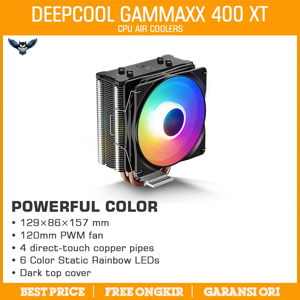 Quạt Tản Nhiệt Làm Mát Cho Cpu Máy Tính Deepcool Gammaxx 400 Xt -