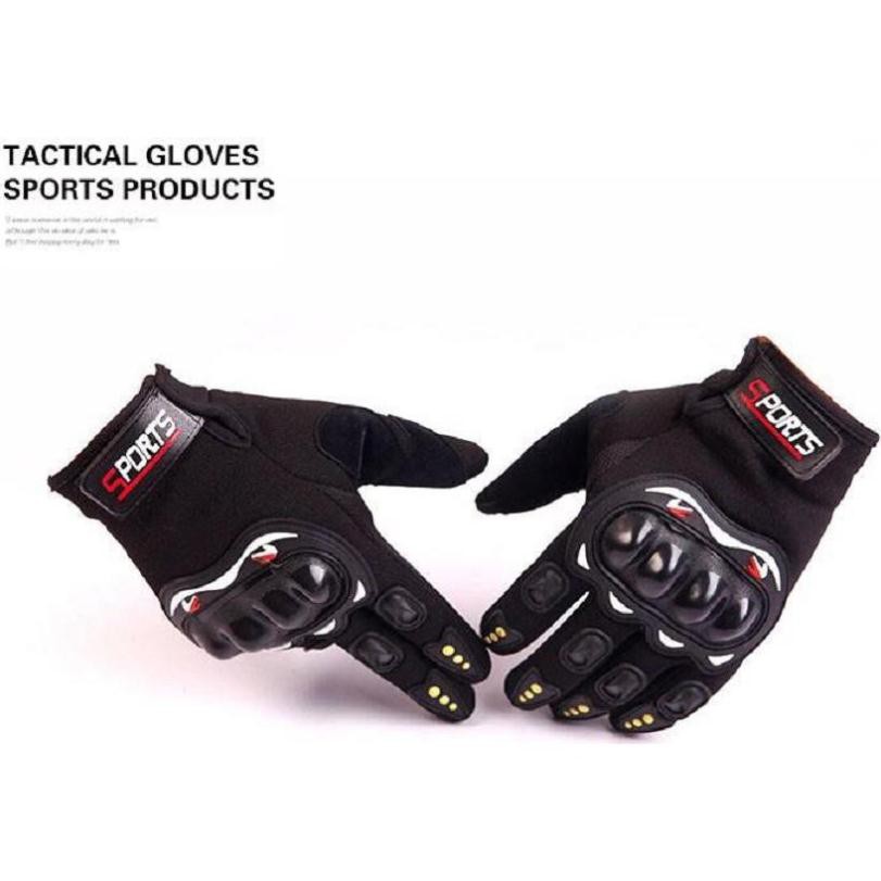 Găng tay kín ngón đi phượt chống nắng sport êm tay