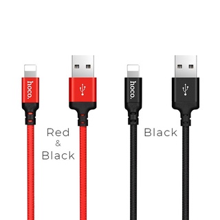 Cáp sạc nhanh Hoco X14 siêu bền sạc full iPhone/ Android/ iPad, dây truyền tải dữ lệu dài 1m, 2m - Chính hãng