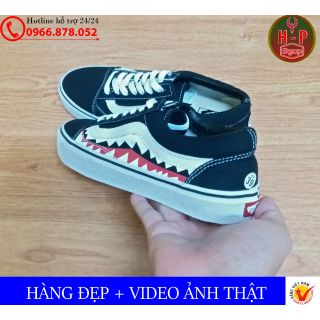 ⚡ Giày vans old skool cá mập đen