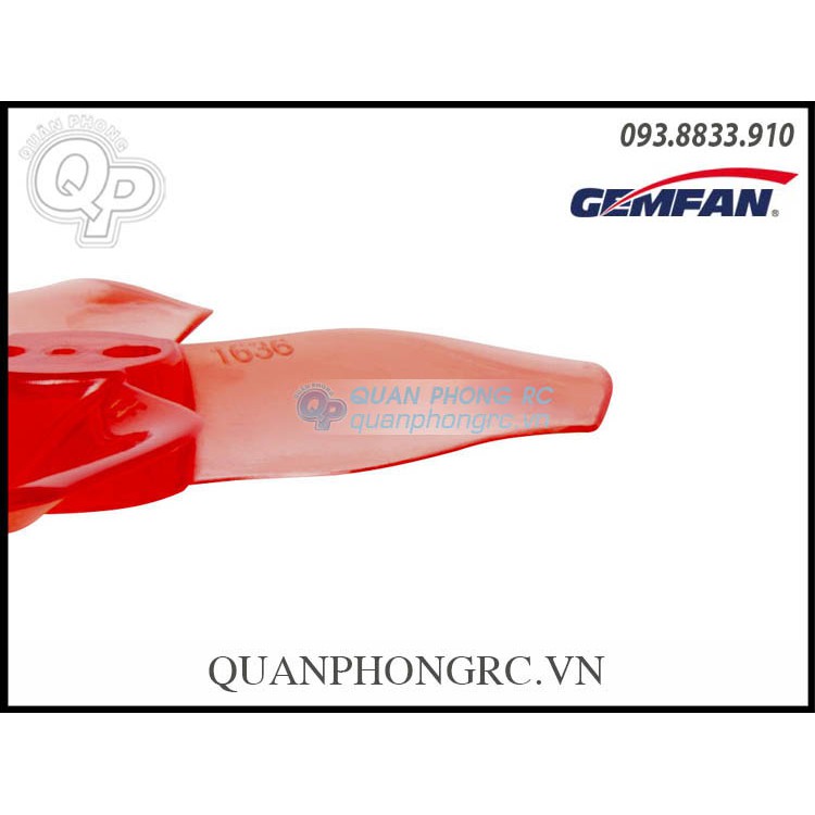 Cánh GEMFAN 1636 / 1635 40mm Propellers 1.5mm