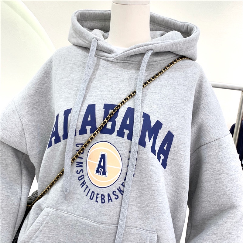 NRVP Áo Hoodie Dáng Rộng Thời Trang Hàn Quốc 2022 Dành Cho Nữ