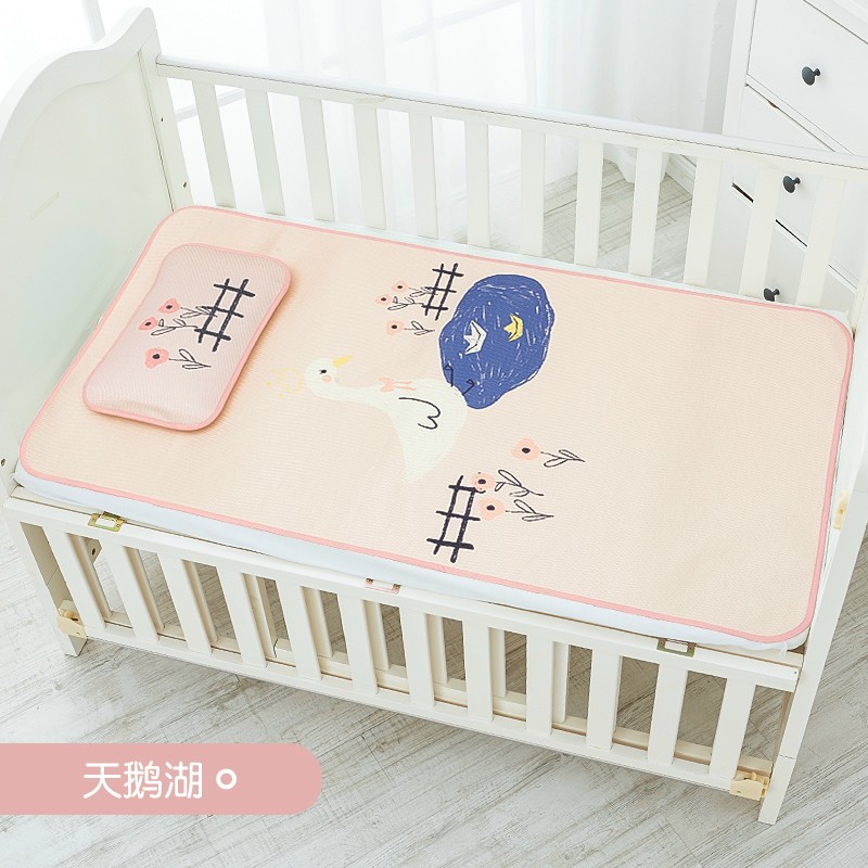 Chiếu điều hoà cao cấp kèm gối muslin tree cho bé ( Hàng loại 1 )