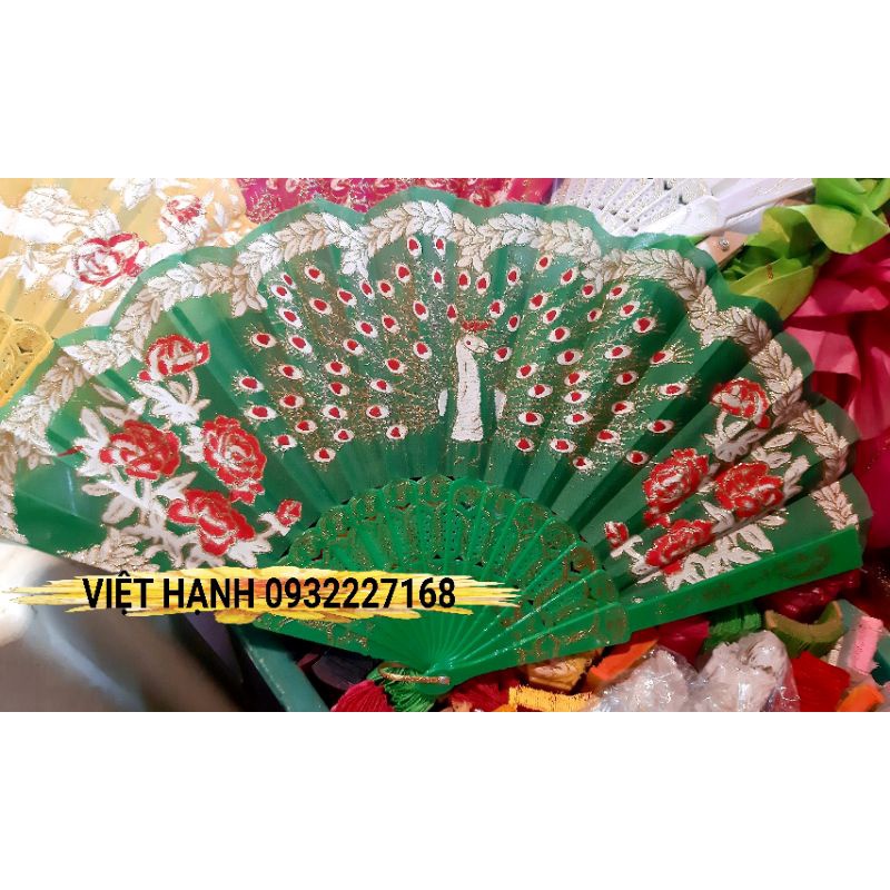 Quạt Hầu Dâng - cúng lễ - làm oản - chụp ảnh ... Trang phục Phụ kiện Hầu Đồng