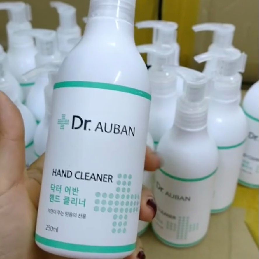 Nước Rửa Tay Khô Diệt Khuẩn Dr Auban 250ml Hàn Quốc