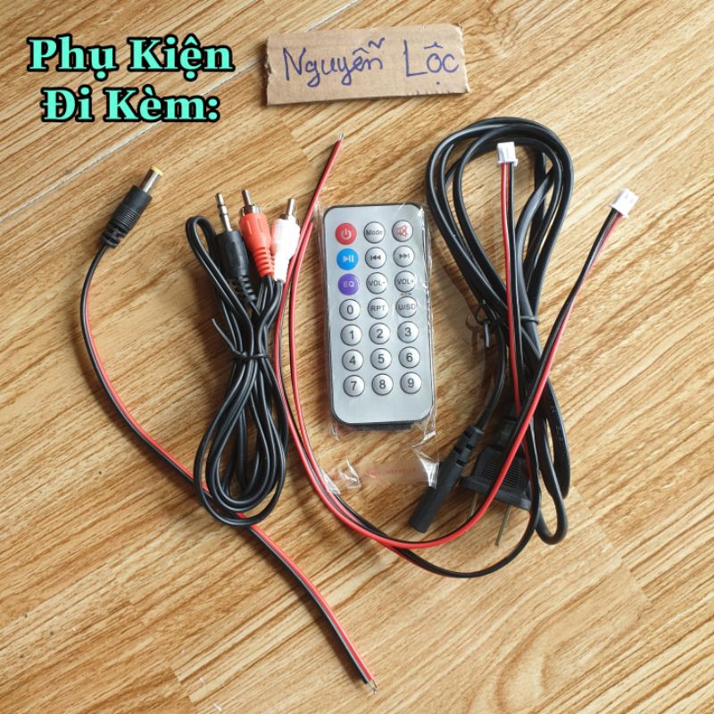 Mạch loa kéo 12v bluetooth hát kraoke full chức năng v2