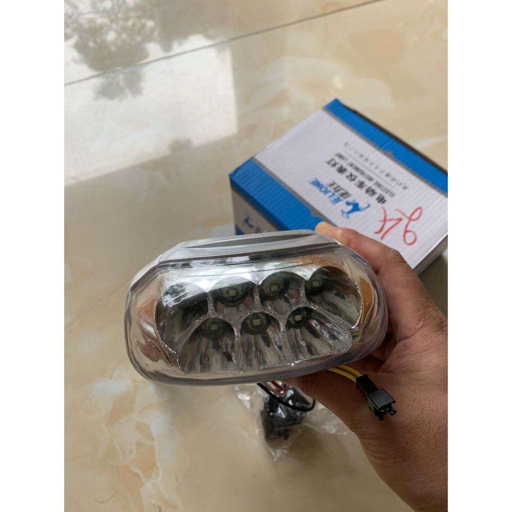 Đầu đèn xe đạp điện 24v loại xịn dùng cho xe đạp điện chế