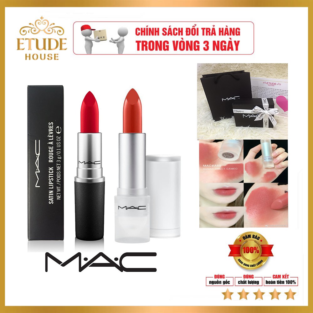 ❤️Hàng Mới về❤️ Chính Hãng Son Mac loud and clear. chất son mịn lì đúng chuẩn, không bóng, không dính môi. | BigBuy360 - bigbuy360.vn