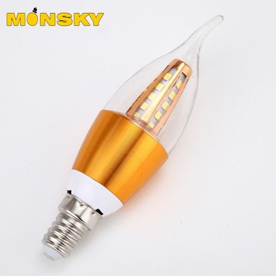 Bóng đèn MONSKY đui E14 có râu ánh sáng vàng nắng độc đáo