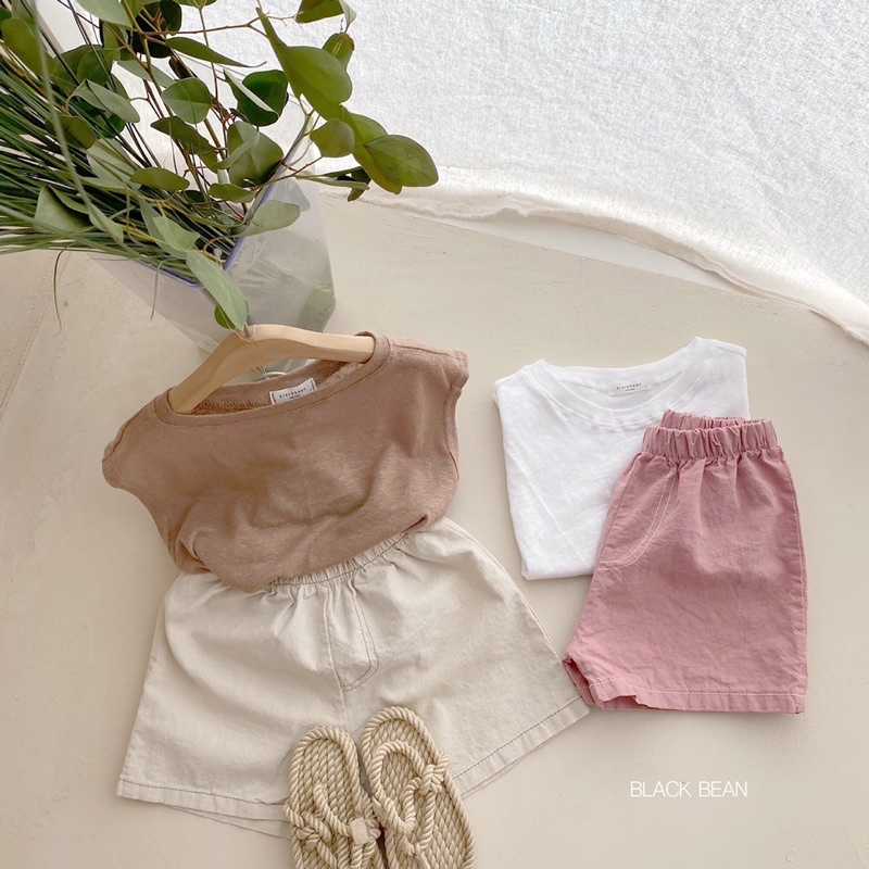 bộ mix màu blackbean unisex