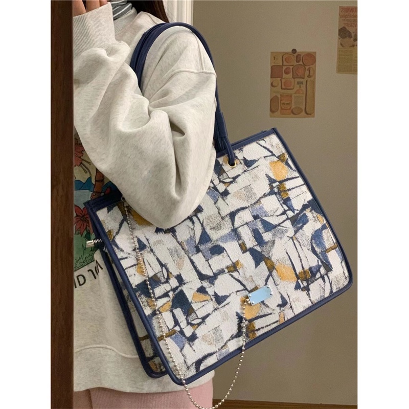 Túi Xách canvas Cỡ Lớn 2022 Mới Đựng laptop Tiện Dụng Hợp Thời Trang