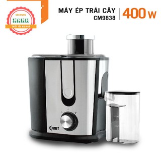 Máy ép trái cây 400w comet cm9838, máy ép nhanh chính hãng bảo hành 12 tháng toàn quốc