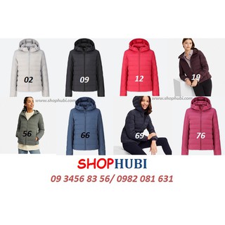 Áo lông vũ siêu nhẹ có mũ Nữ UNIQLO Nhật 2019