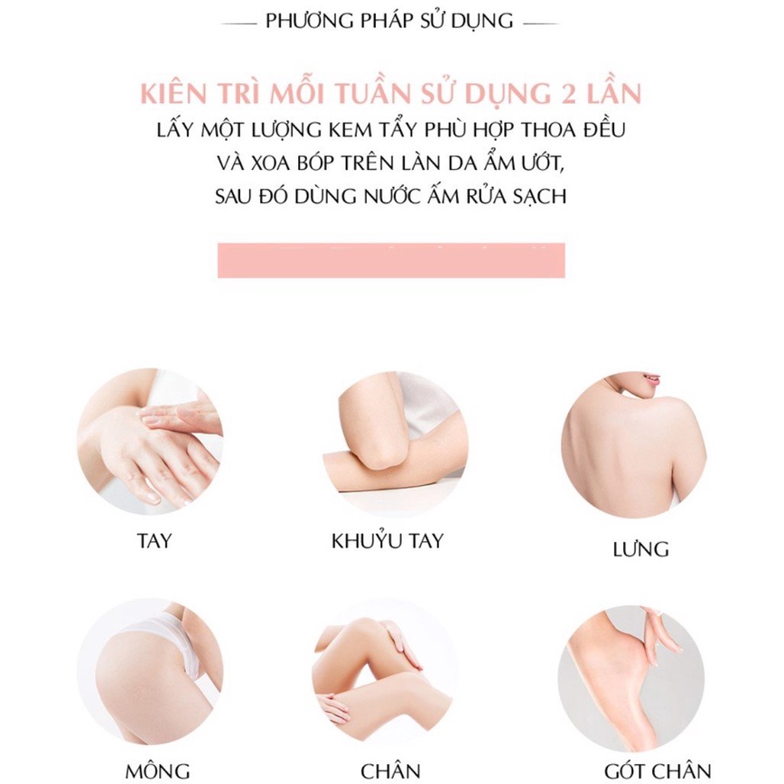 Tẩy Tế Bào Chết Body Tẩy Da Chết Body Weilaiya Chính Hãng Hợp Mọi Loại Da Làm Sạch Da Và Lỗ Chân Lông Đến Kinh Ngạc | BigBuy360 - bigbuy360.vn