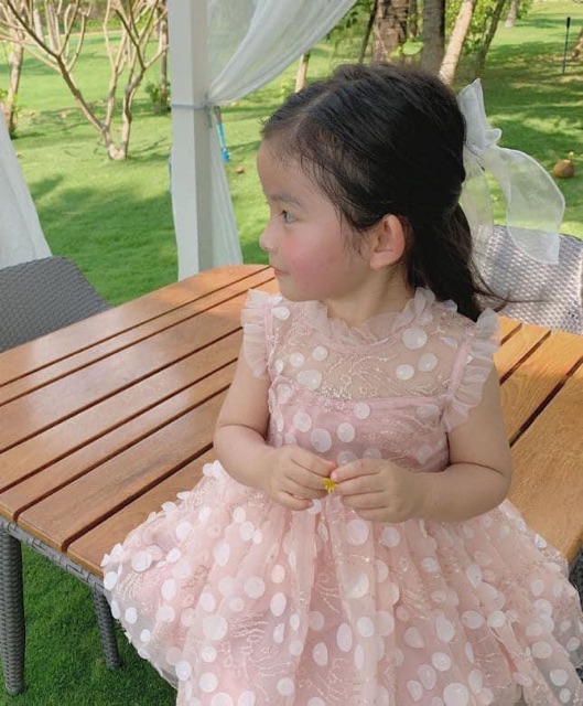 [Hình thật] Váy công chúa cao cấp cho bé 8-23kg