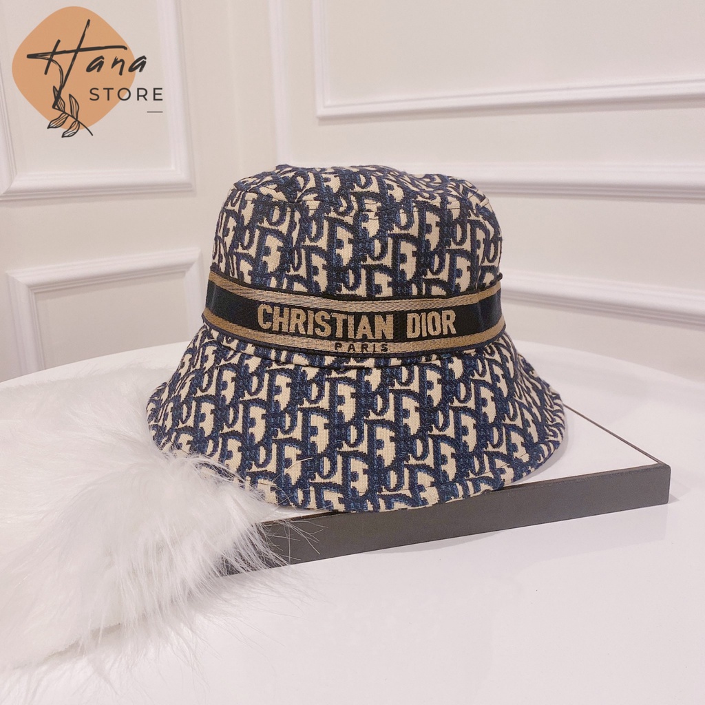 Mũ bucket D I O R thời trang cao cấp, phom mũ chuẩn đẹp, chất vải dày dặn, hàng Quảng Châu loại 1 full tag