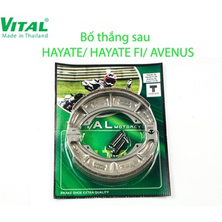 Bố thắng sau + Trước HAYATE, HAYATE FI, AVENUS - Má phanh xe máy, bo thang đĩa, đùm VITAL chính hãng
