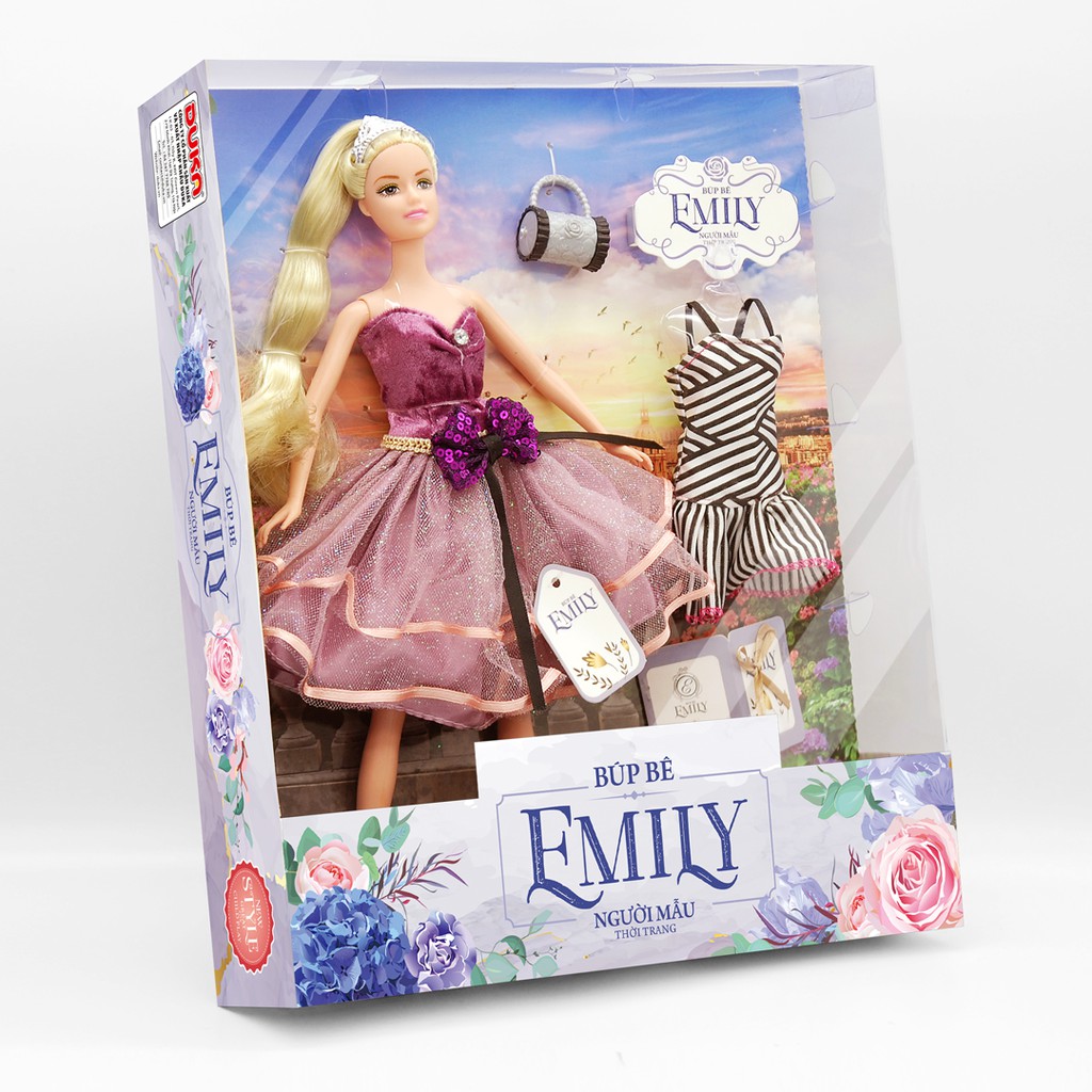 Đồ Chơi DuKa - Búp Bê Emily Người Mẫu Thời Trang , DK 81033