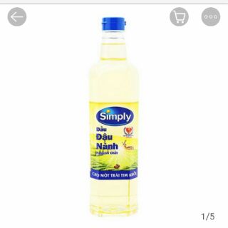 Dầu ăn Simple 1 lít