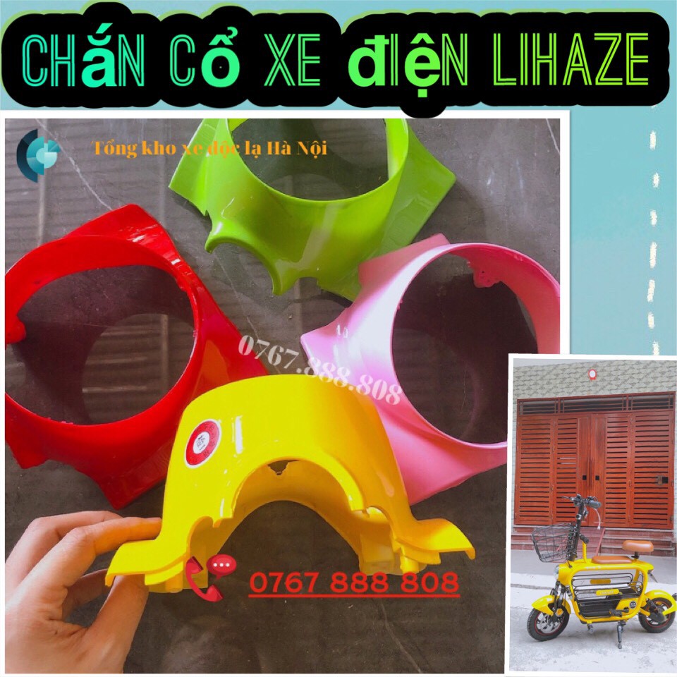 ☸️ Chắn cổ xe điện Lihaze - Ốp cổ đèn xe Lihaze☸️