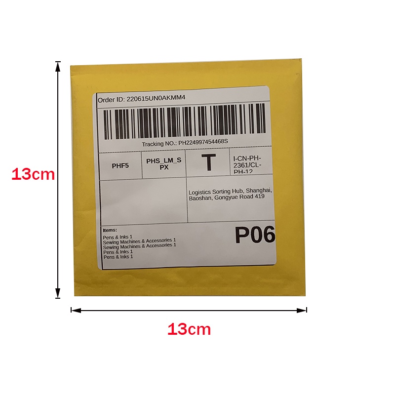 Phong Bì Đóng Gói Hàng Hóa Đóng Gói Hàng Hóa Màu Vàng Bong Bóng Phồng Màu Vàng Tự Dính