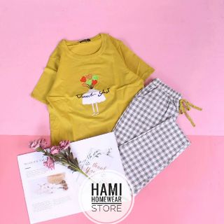 BỘ ĐỒ MẶC NHÀ BỘ KAKI DÀI