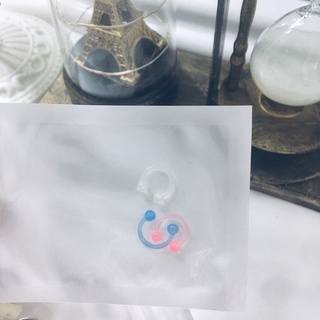 (1 chiếc) Khuyên tai / Khuyên septum - Khuyên chữ U (8mm) nhiều màu - Khuyên Nhựa Sinh Học [SHIPHOATOC]
