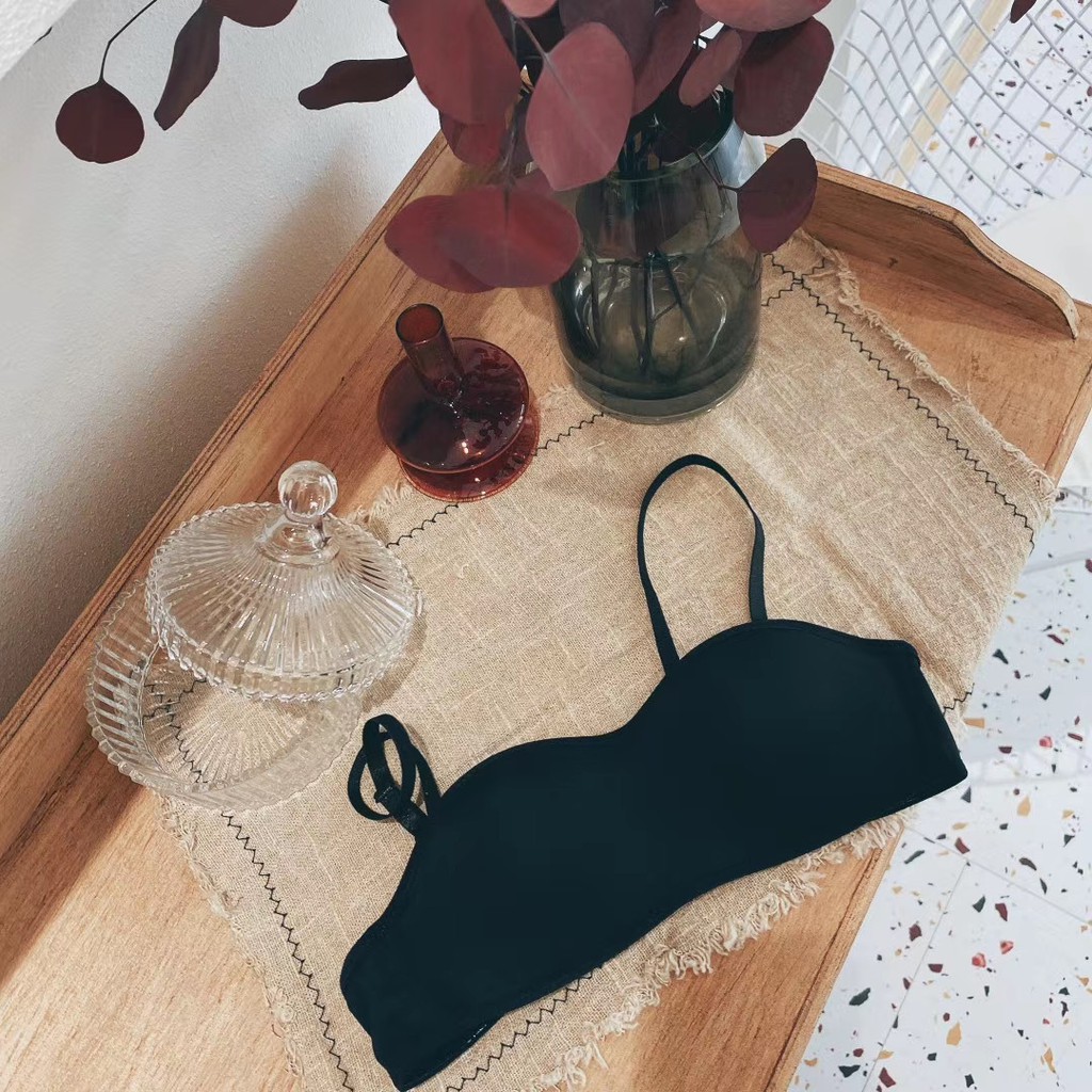 Áo lót nữ cúp ngực kèm dây vai ( 2 cách mặc )