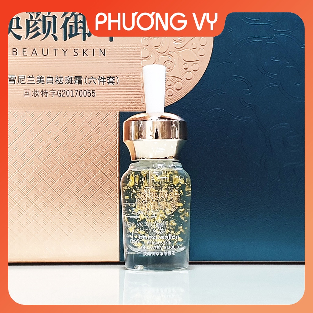 [CHÍNH HÃNG] Bộ mỹ phẩm Hoàng Cung Beauty Skin 6in1, dưỡng trắng, mờ nám tàn nhang và căng mịn da tự nhiên.