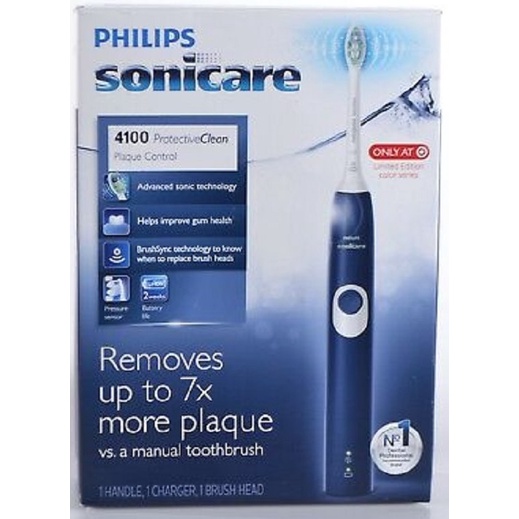 [CHÍNH HÃNG] Bàn chải đánh răng sóng âm Philips sonicare 4100