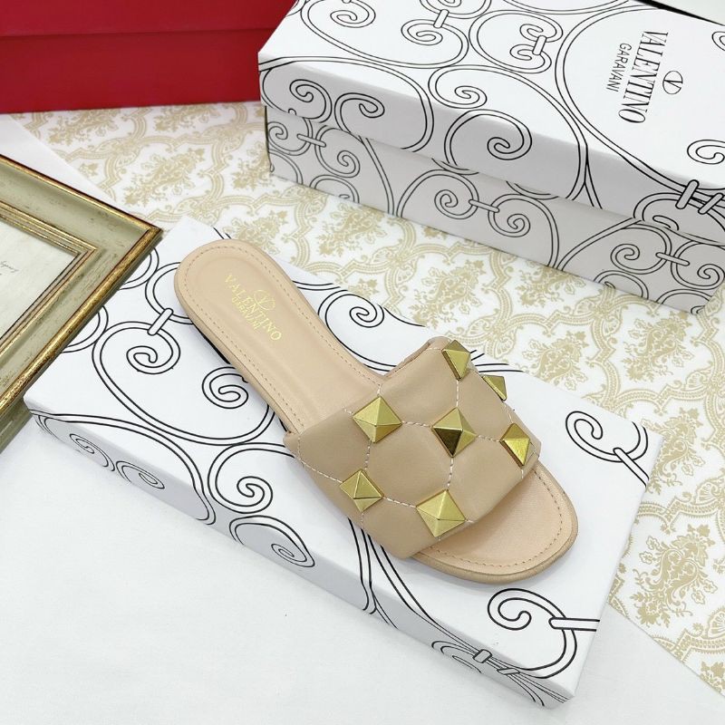 V(ẢNH THẬT) Dép Quai Ngang Đinh Tán Da Mềm Êm Fullbox Bill Túi Hãng Cao Cấp