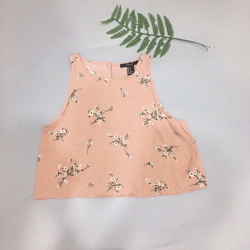 áo croptop FOREVER21 sát nách xuất xịn