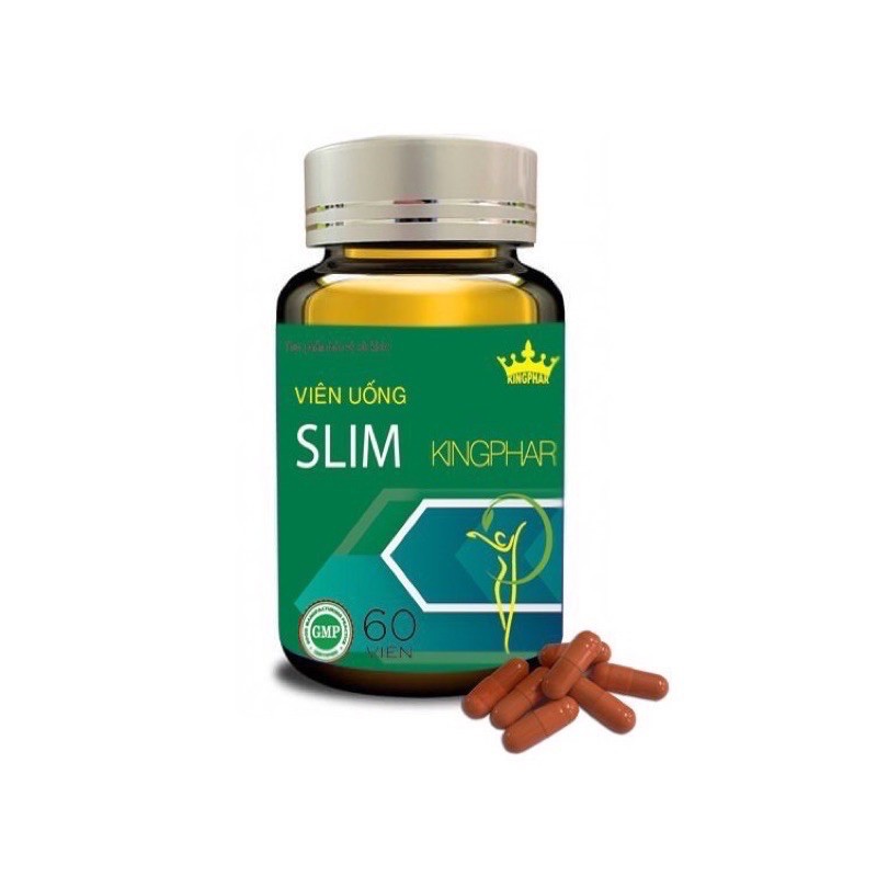 VIÊN UỐNG GIẢM CÂN SLIM KINGPHAR ( lọ 60 viên)