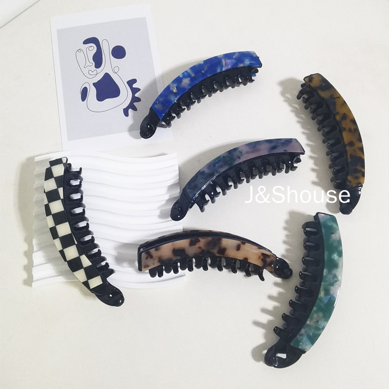 Kẹp Tóc Đuôi Ngựa 13CM Siêu Lớn Phong Cách Hàn Quốc KF474