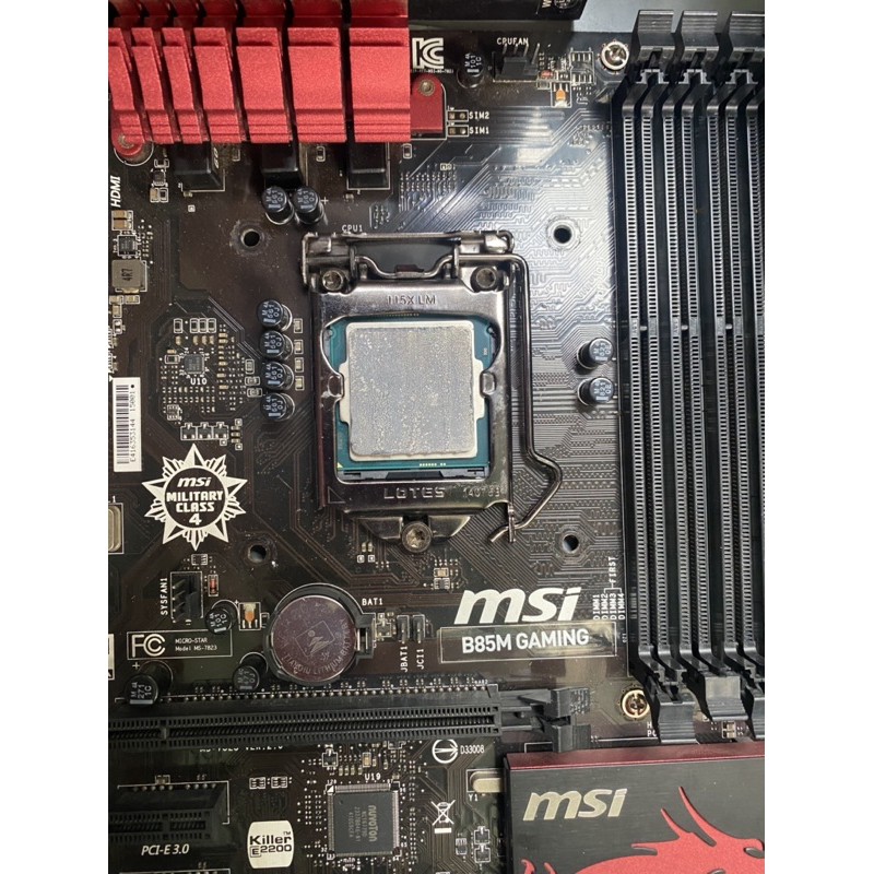 main msi b85 sk1150 gaming mới 99% hình thật