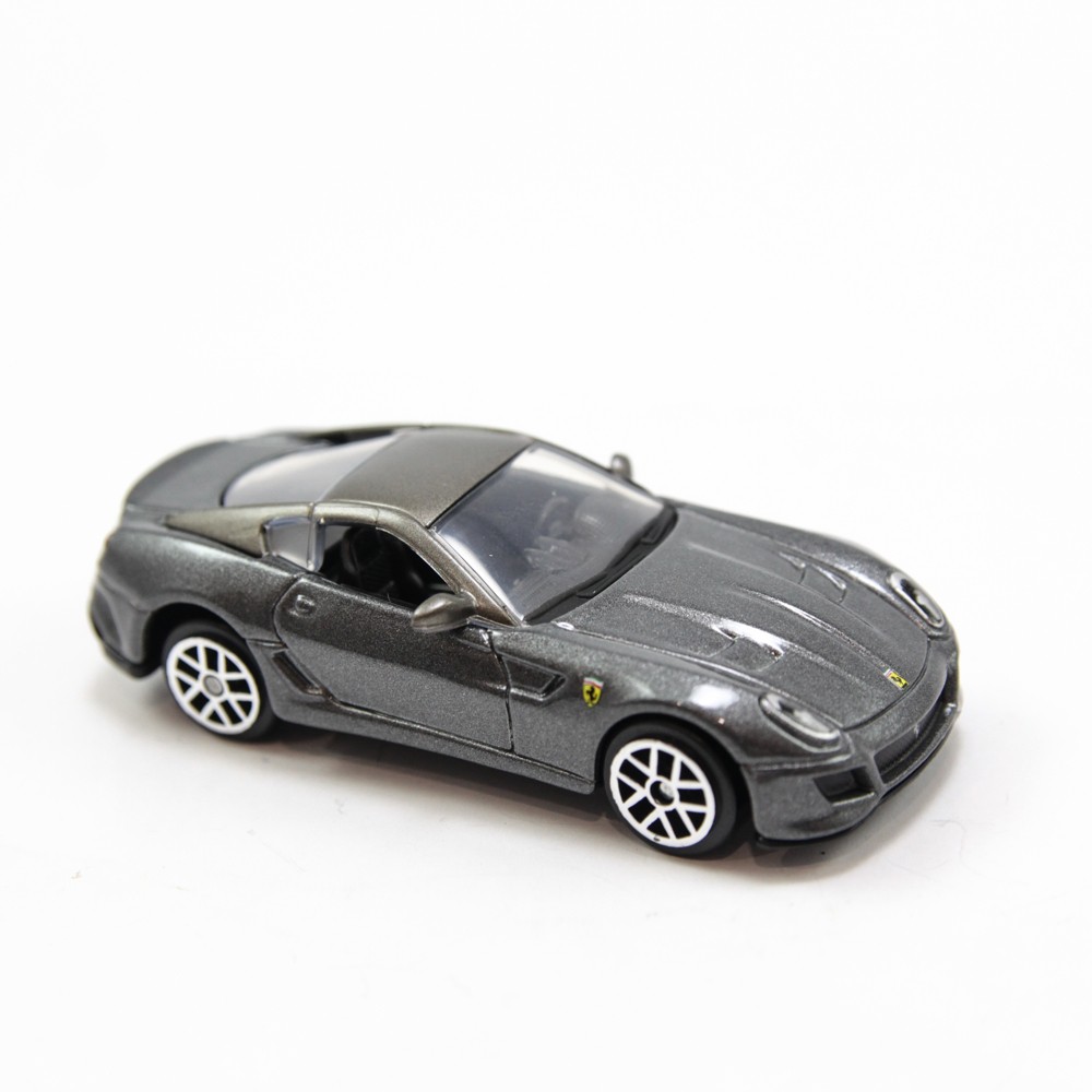 Mô hình siêu xe Ferrari 599 GTO 1:64 Bburago Gray