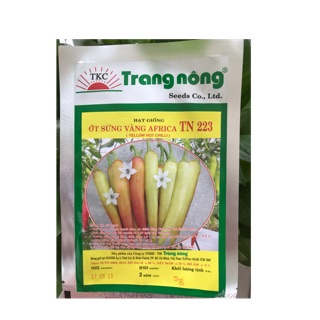 Ớt sừng vàng giống F1 Châu Phi