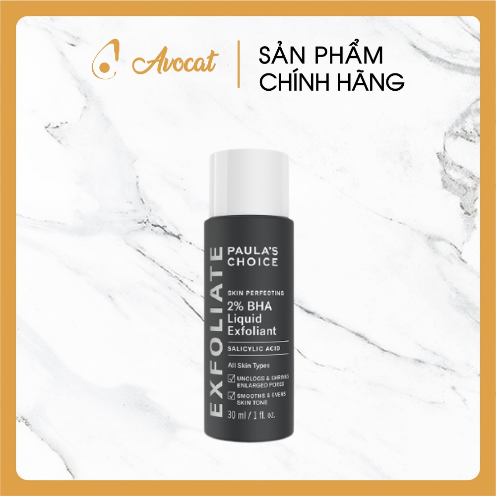 Tẩy tế bào chết hoá học Paula's Choice Skin Perfecting 2% BHA Liquid 30ml