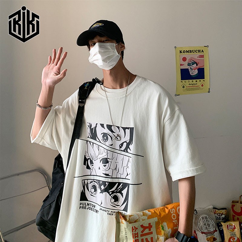 Áo Thun Unisex tay lỡ nữ nam form rộng oversize ATL133 | BigBuy360 - bigbuy360.vn