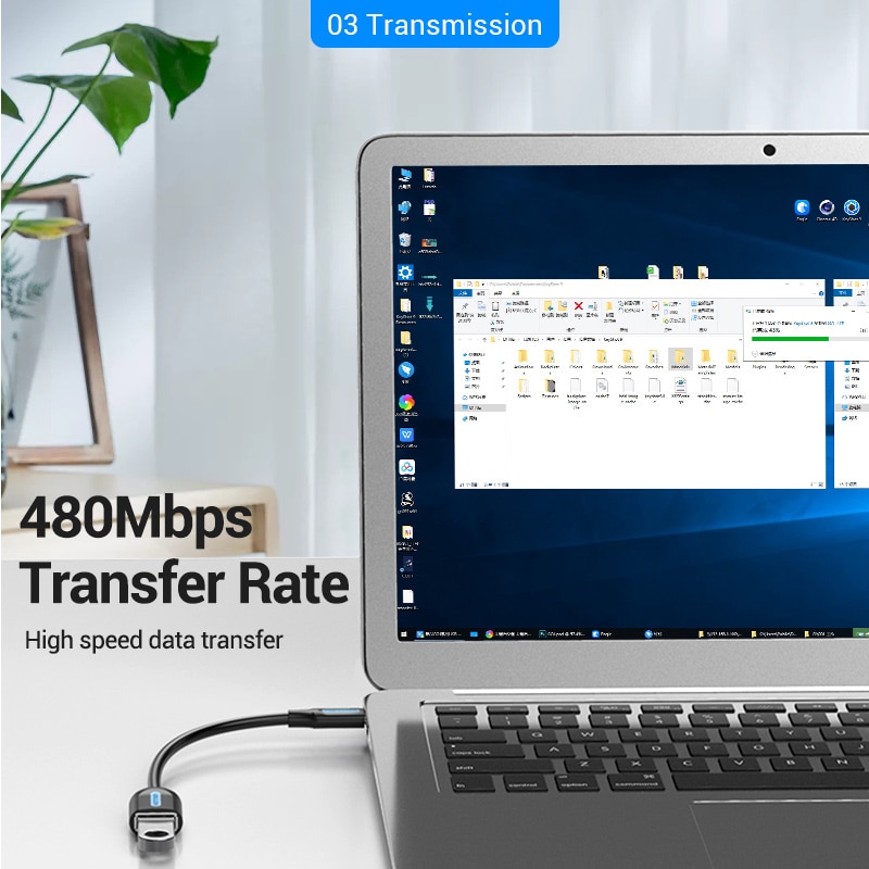 Dây cáp chuyển đổi đầu Type-C sang đầu USB OTG tốc độ cao 480mbps | BigBuy360 - bigbuy360.vn