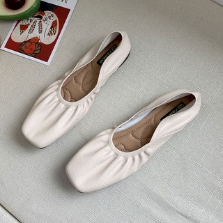 Giày lười đế phẳng cho vũ công ballet 2019