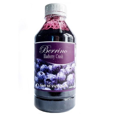 Sinh tố Berrino đủ vị chai 1L