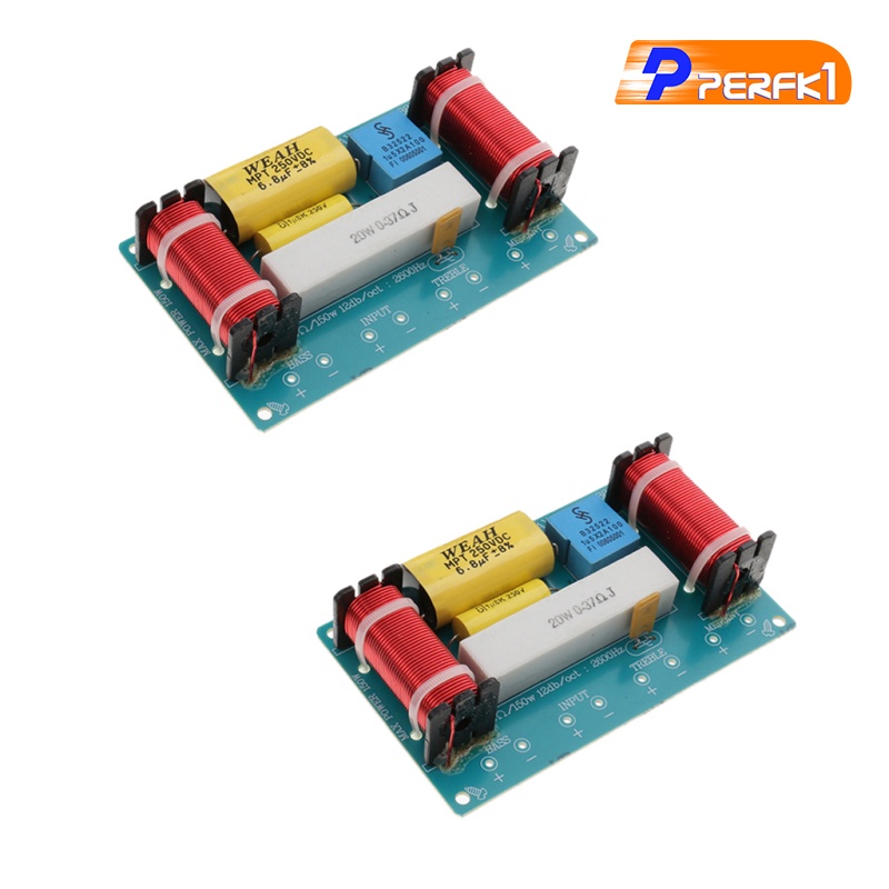 Set 2 Bộ Chia Tần Số Âm Thanh 3 Chiều Chuyên Dụng Cho Loa Bass