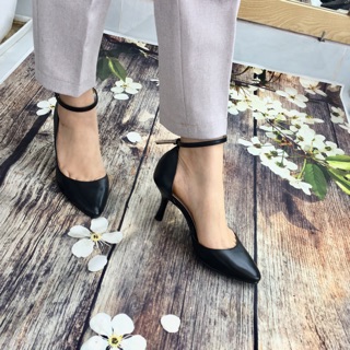 Giầy hở cạnh da thật size 32–> 39