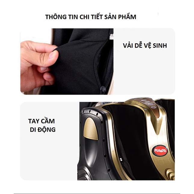 Máy massage chân cao cổ