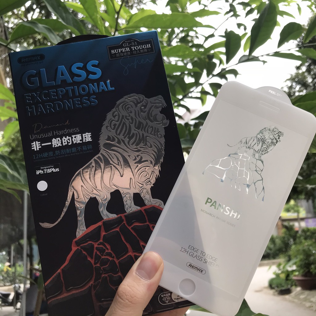 Kính Cường Lực REMAX GL-51 Sư Tử Xanh Siêu Cấp PANSHI SUPER TOUGH