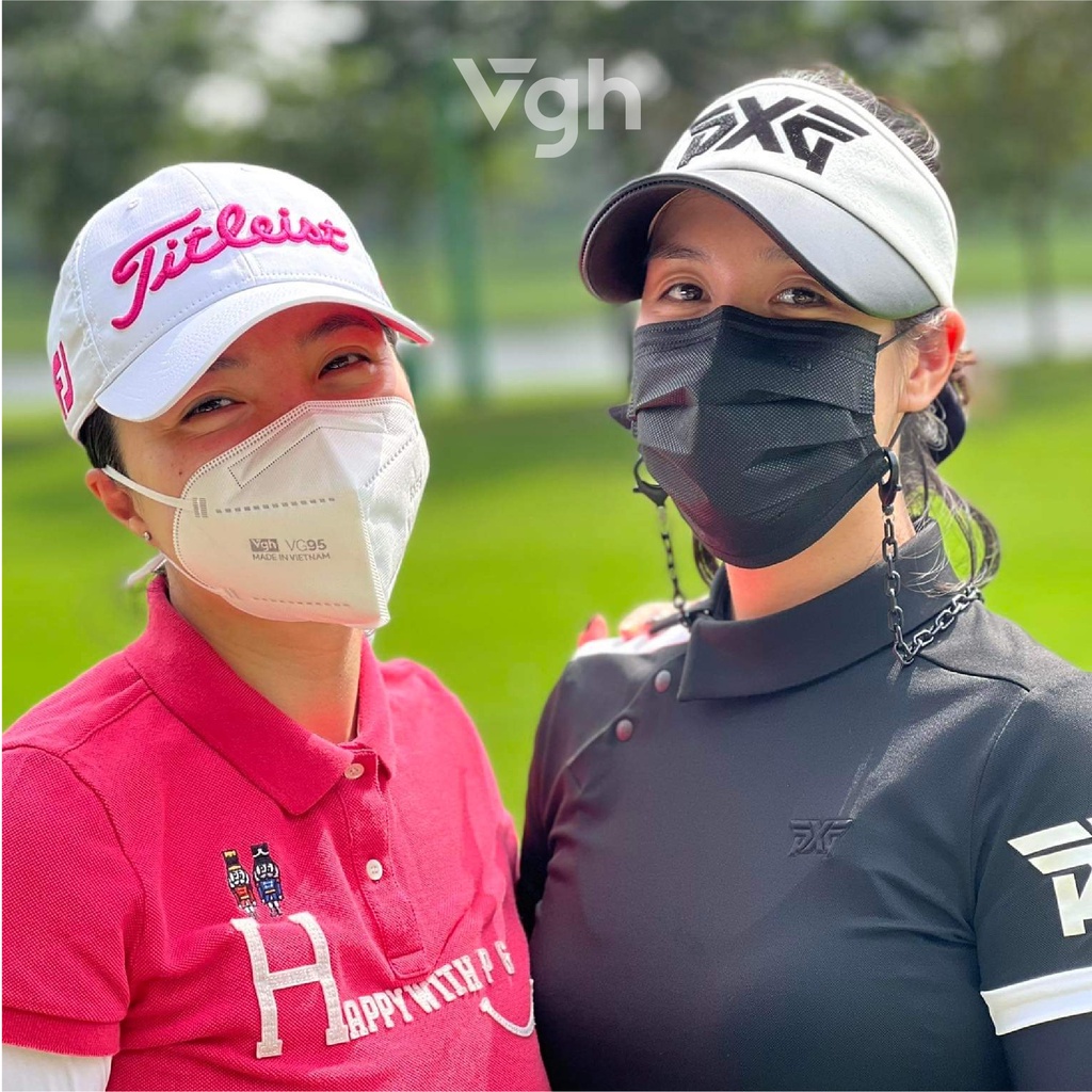 Khẩu trang thời trang VG Fashion Mask túi zip tiện lợi với 3 màu trong 1 túi - Chính hãng VG Healthcare - Túi 7 chiếc