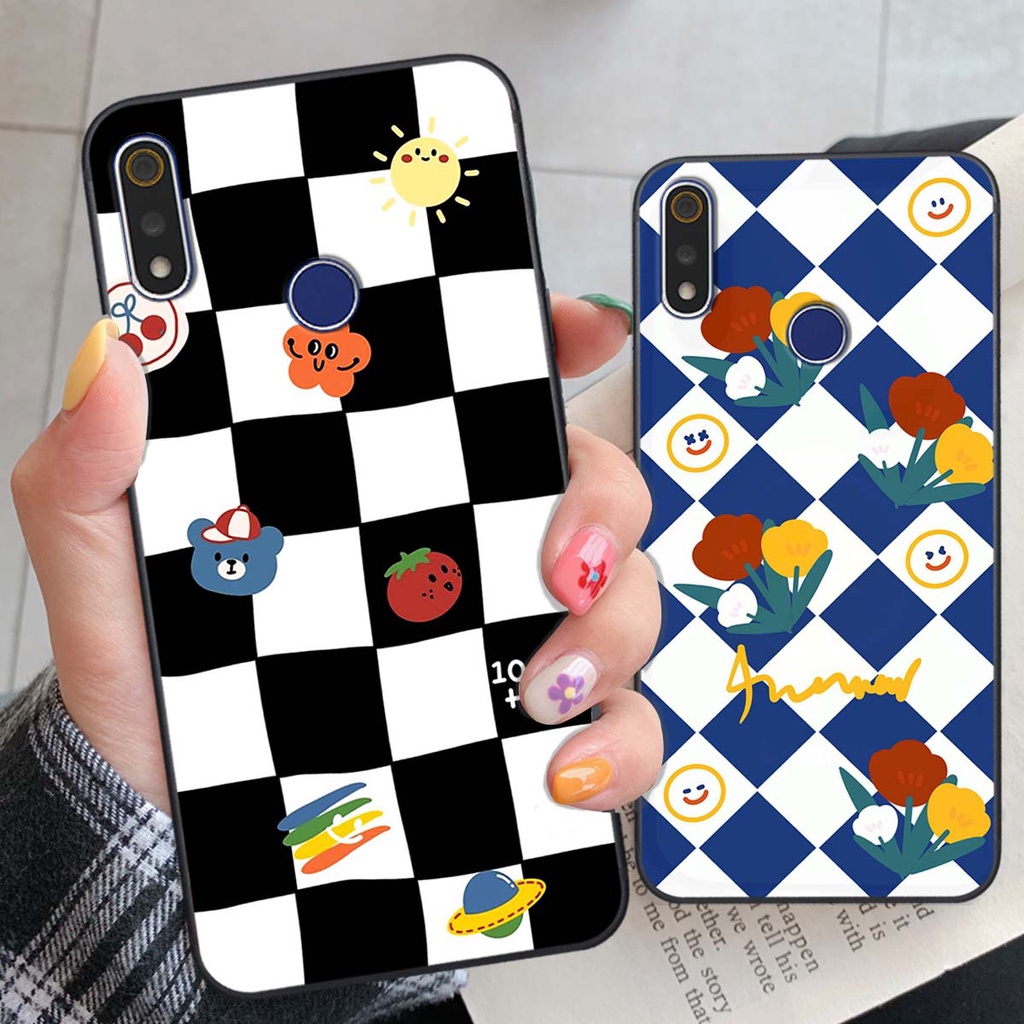 Ốp Realme 3 / 3 Pro họa tiết hoa, gấu thời trang, ốp dẻo bền đẹp