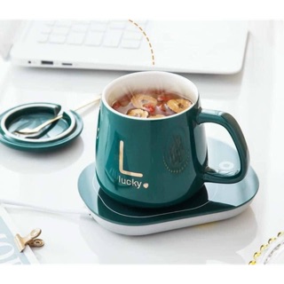 Bộ gồm 1 bếp + 1 cốc sứ pha trà đun nước pha cafe trưng yến tiện dụng